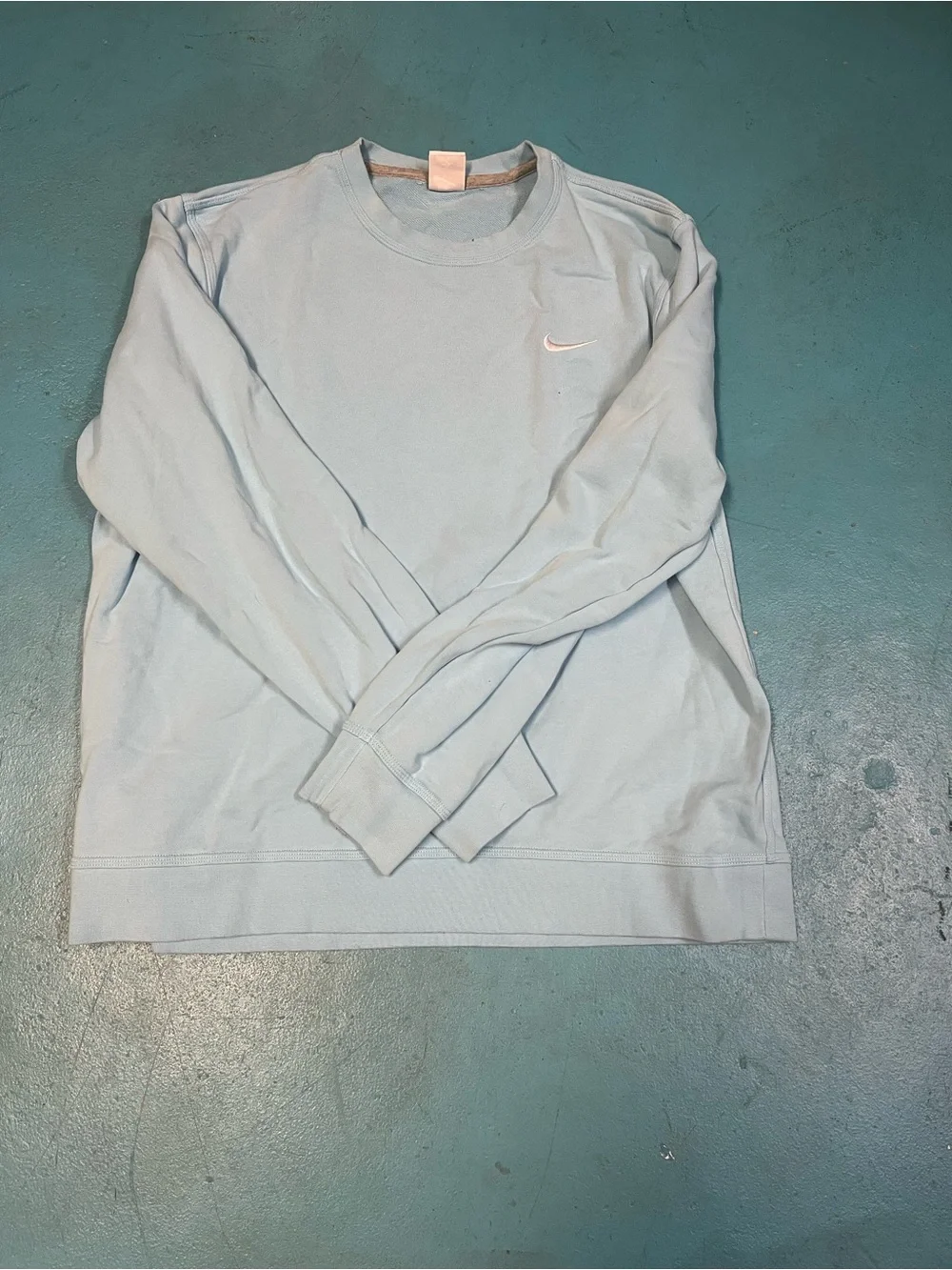 Nike Men’s Pale Blue Crewneck Sweatshirt